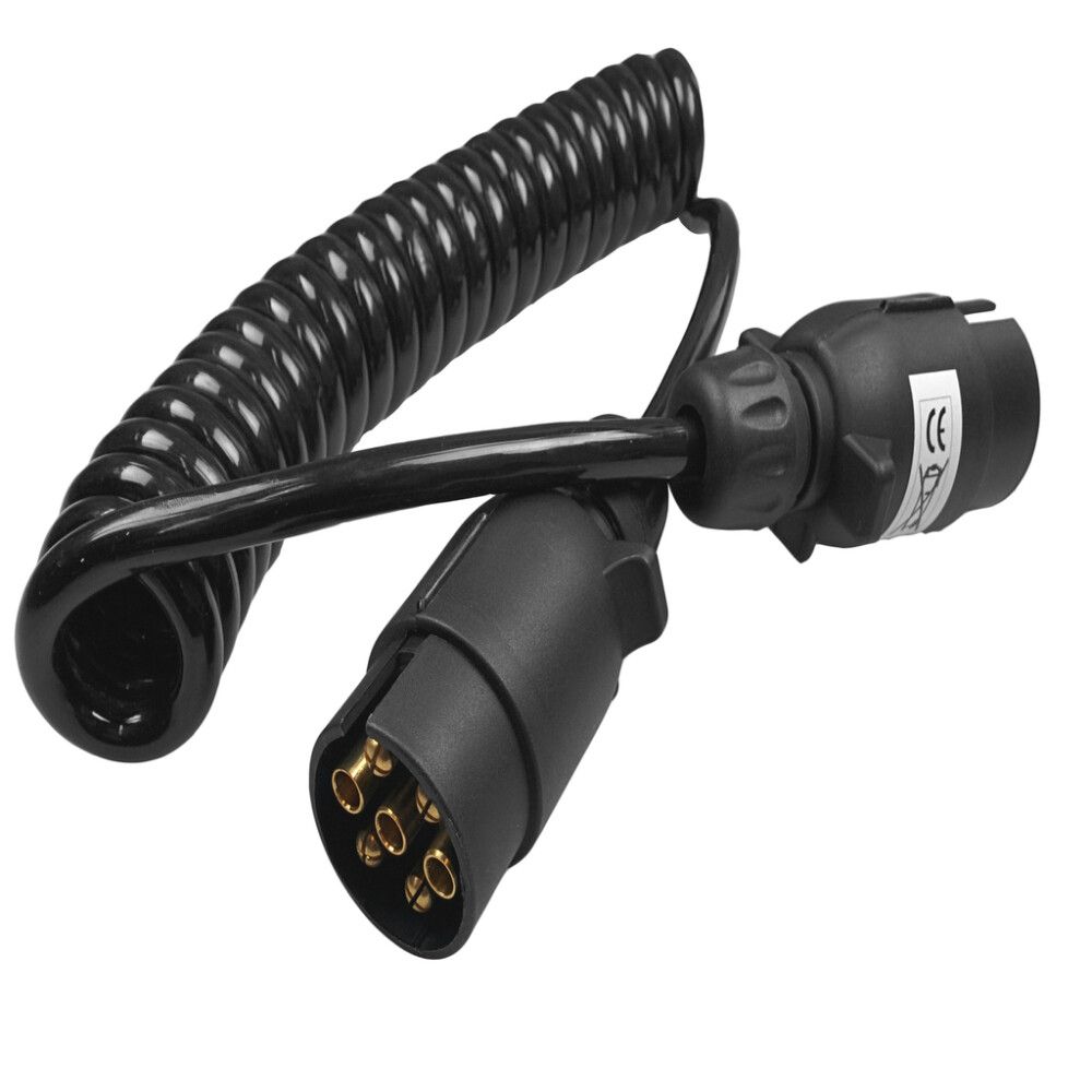 TILHENGERKABEL BGU CONCEPT 7 POLET SVART