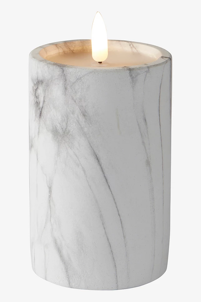 FLAMME MARBLE kubbelys LED 15 cm