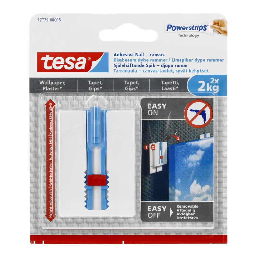 Selvheftende spiker for dyper rammer 2-pk 2x2 kg