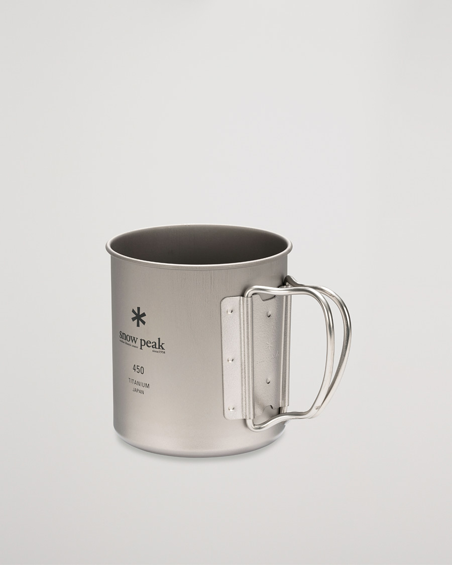 Snow Peak Single Wall Mug 450 Titanium
