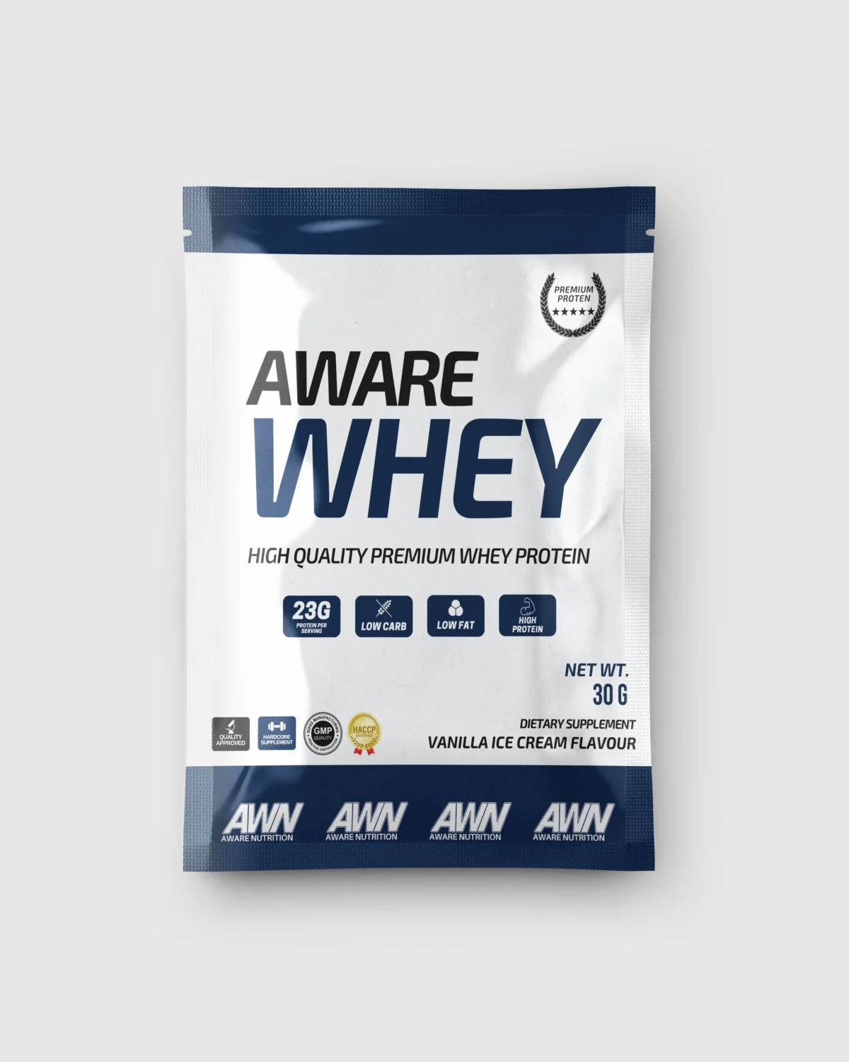 AWARE Whey Sample Vanilla Ice Cream 30g