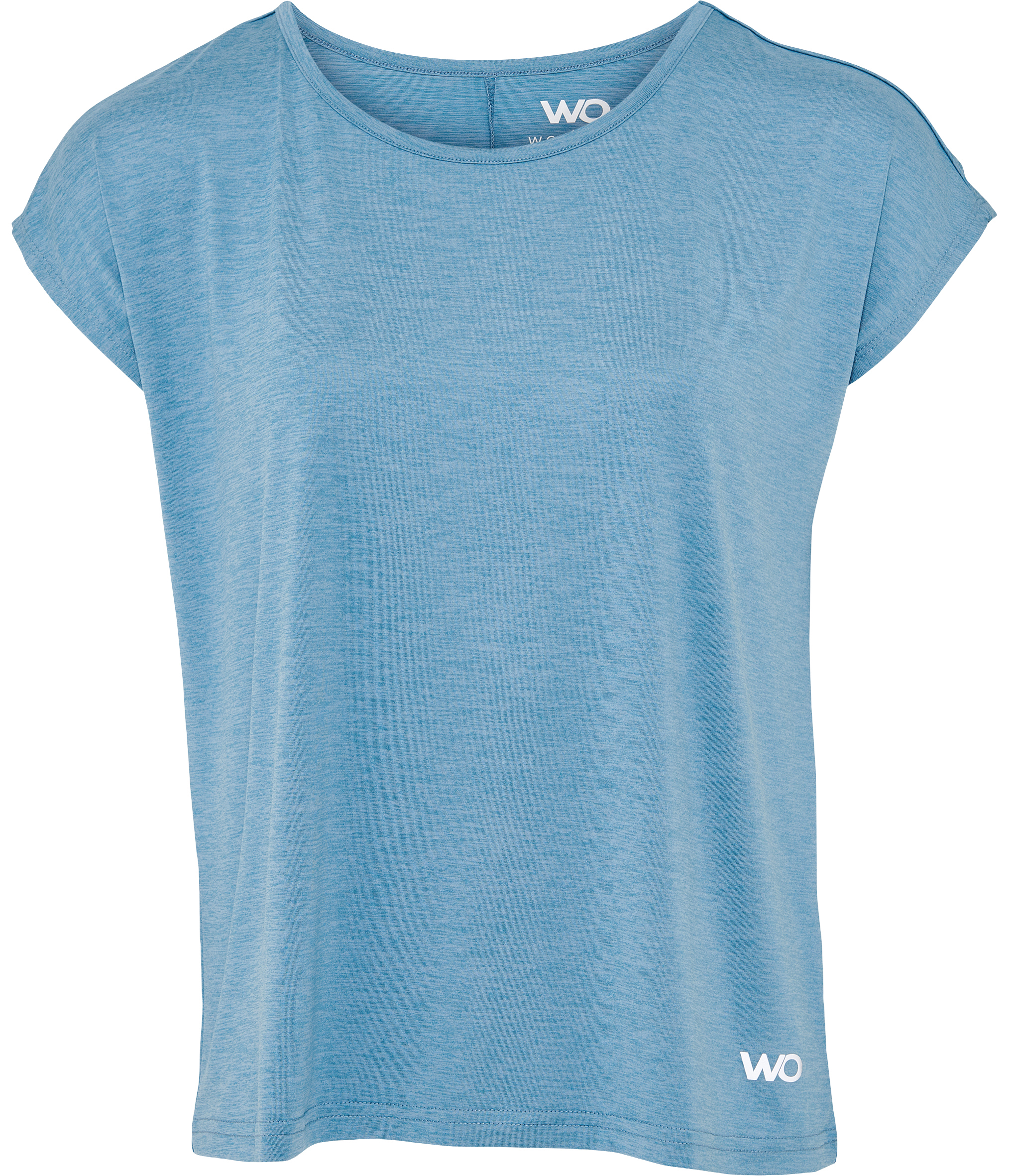 Carusso Melange Tee Dame 2110/Blue Shadow