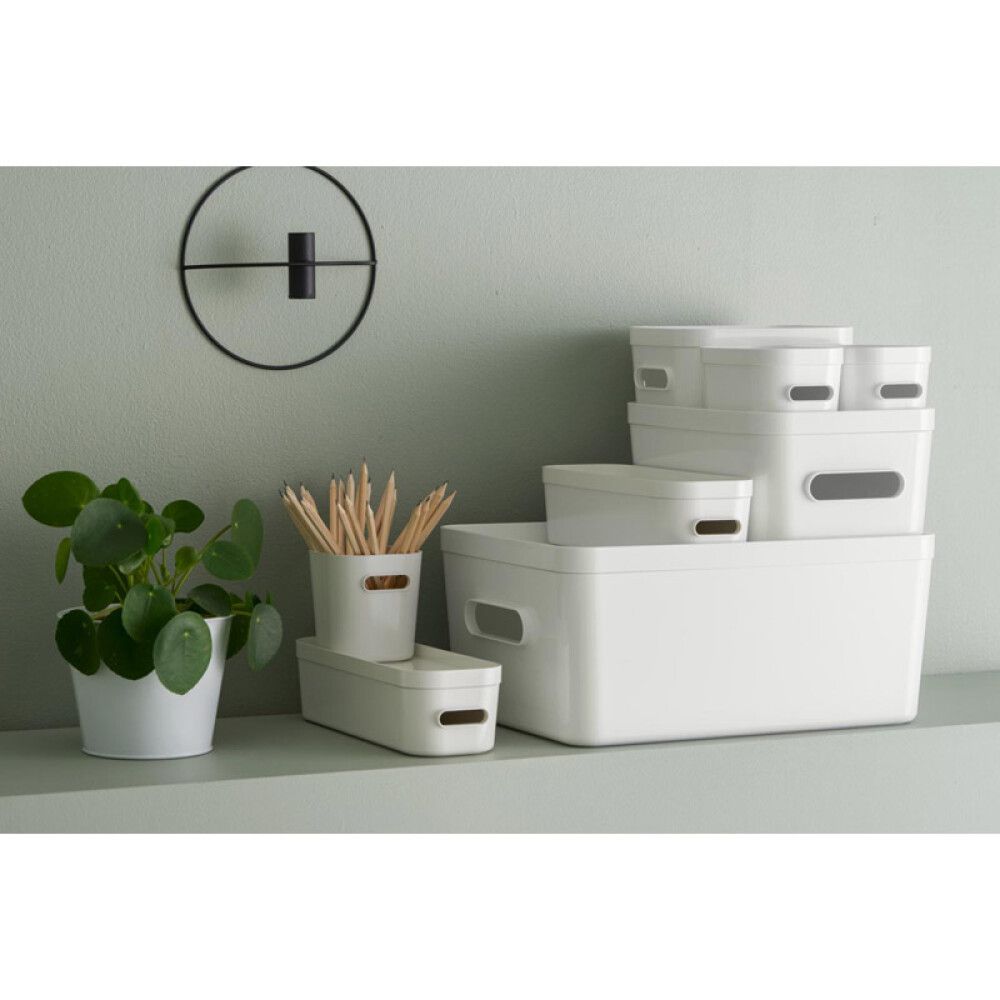OPPBEVARINGSBOKS SMARTSTORE COMPACT 15,4L HVIT
