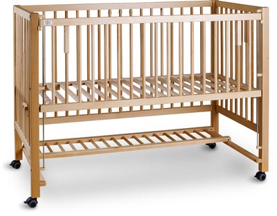tiSsi XXL Bedside Crib HAJO 120x60, Nature
