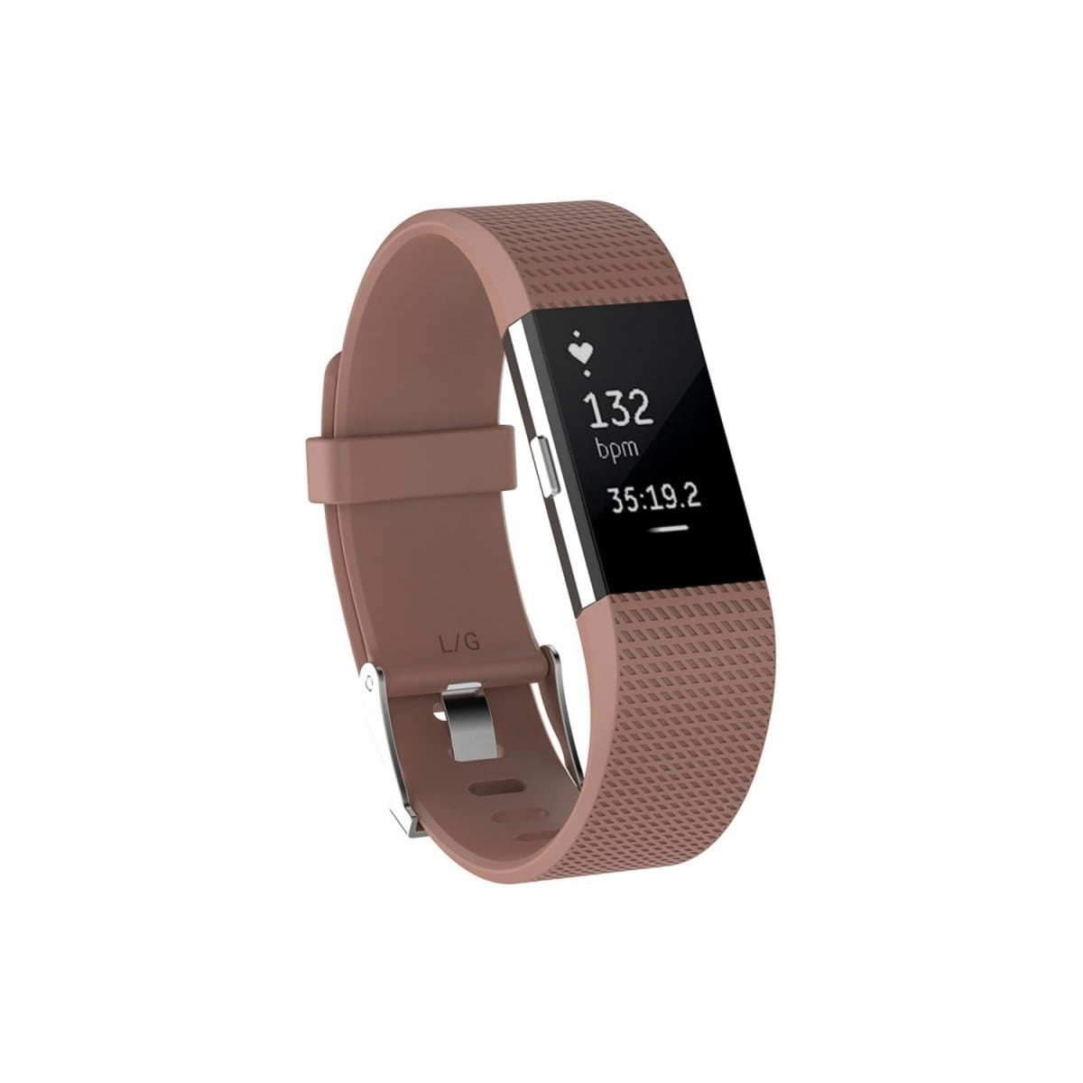 Sport armbånd Fitbit Charge 2 - Brun