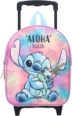 Disney Lilo & Stitch 3D Trolley Trillekoffert Great Escapes, Rosa