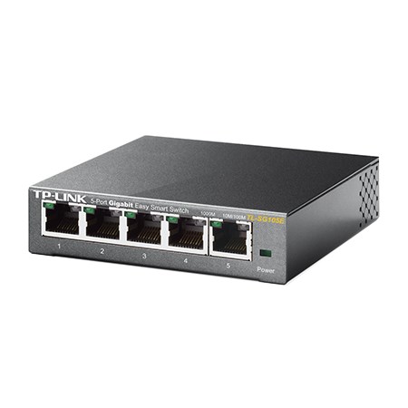 TP-link TL-SG105E Konfigurerbar gigabitswitch 5 porter