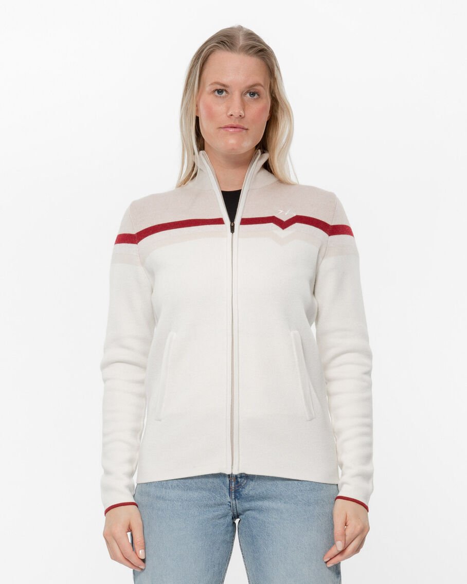 Curve Knit Dame Whisper White