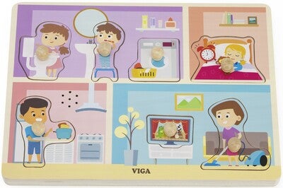 VIGA 4-in-1 Lydpuslespill