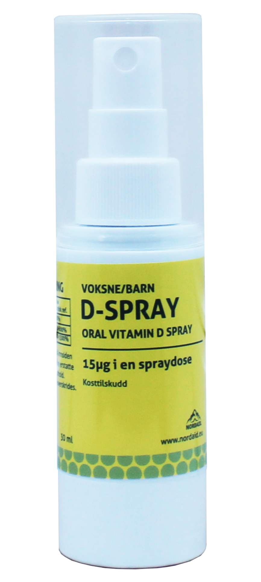 Nordaid D-spray 15 μg oral vitamin D- spray 30 ml