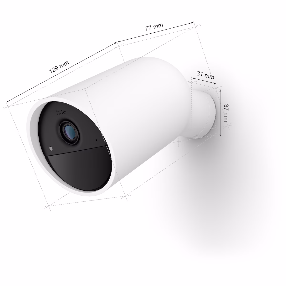 Philips Hue sikkerhetskamera (trådløs/hvit)
