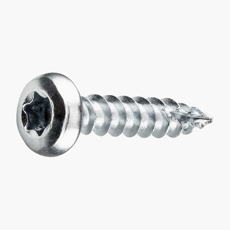 Treskrue, kulehode 4,0 x 20 mm