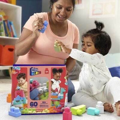 Mega Bloks Stor Byggeveske First Builders 60 Brikker