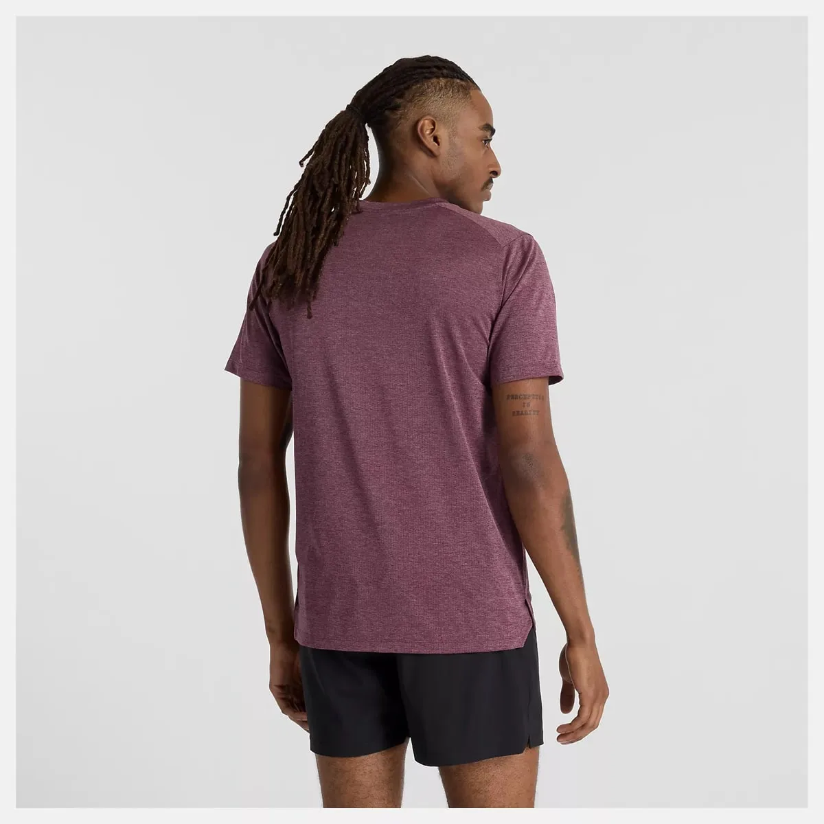 New Balance M Athletics T-Shirt Faded Plum