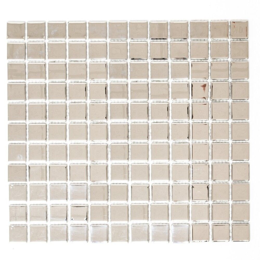 MOSAIKK KERAMIK SILVER 32,7X30,2CM