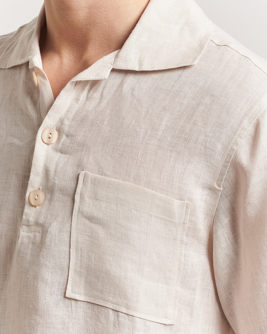 OAS Cuba Linen Shirt Beige