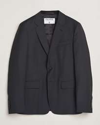 Filippa K Slim Wool Blazer Black