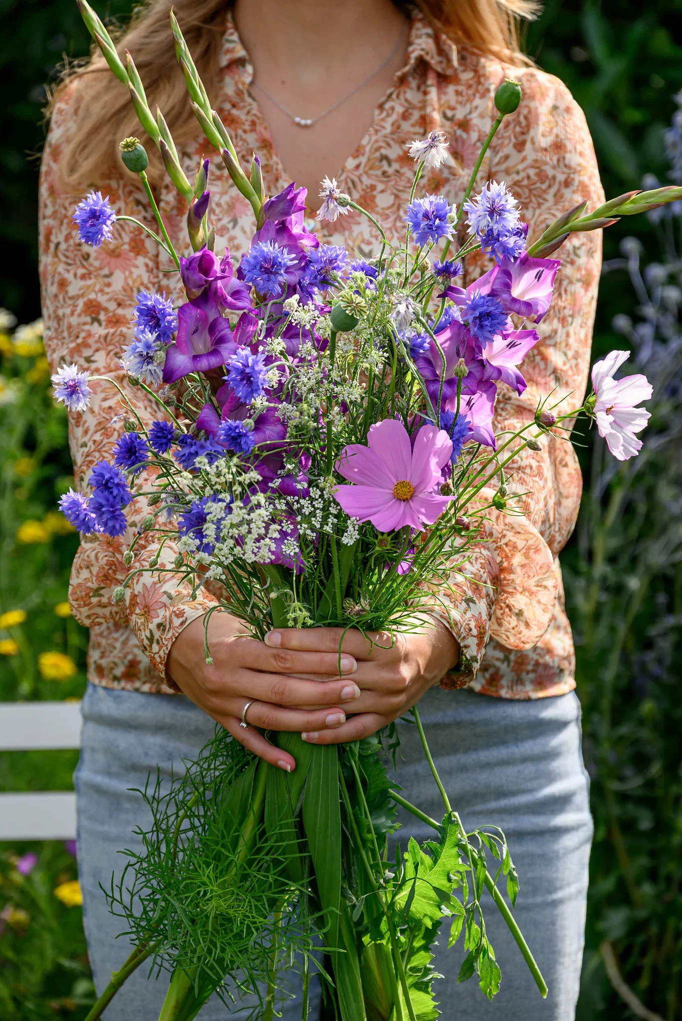 Plantagen Bukettmiks gladiol lilla