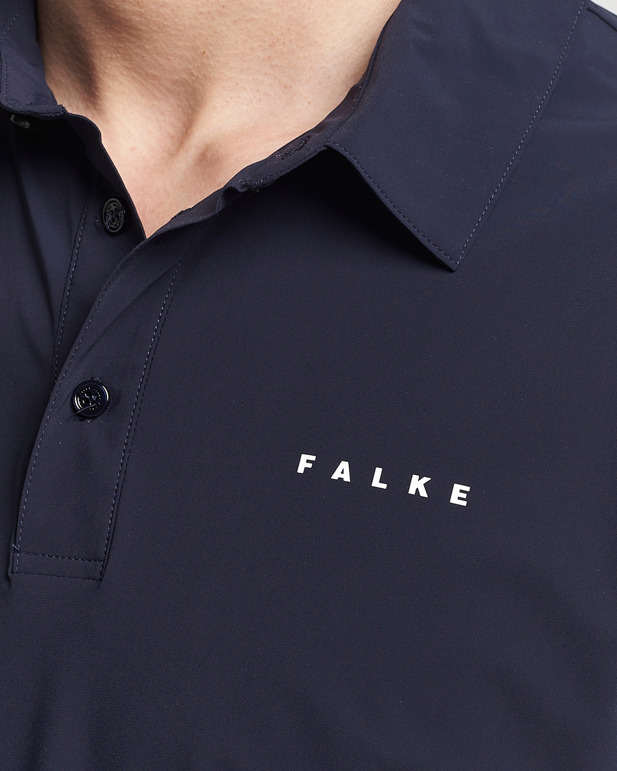 Falke Performance Polo Shirt Space Blue