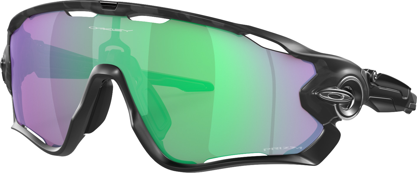 Jawbreaker 79/Matte Black Camo w/Prizm Road Jade