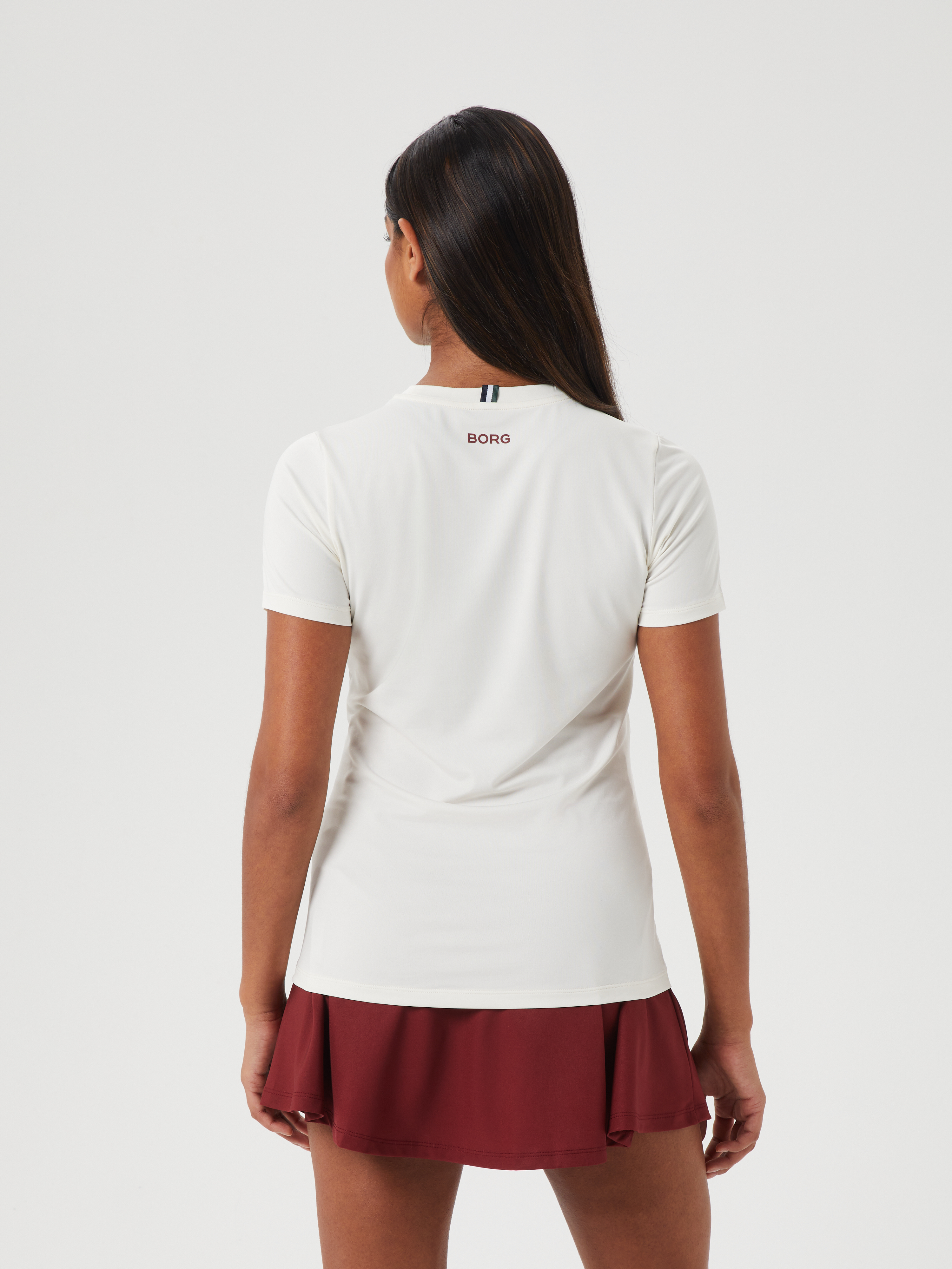 1p Ace Slim T-Shirt Dame WE003 - Egret