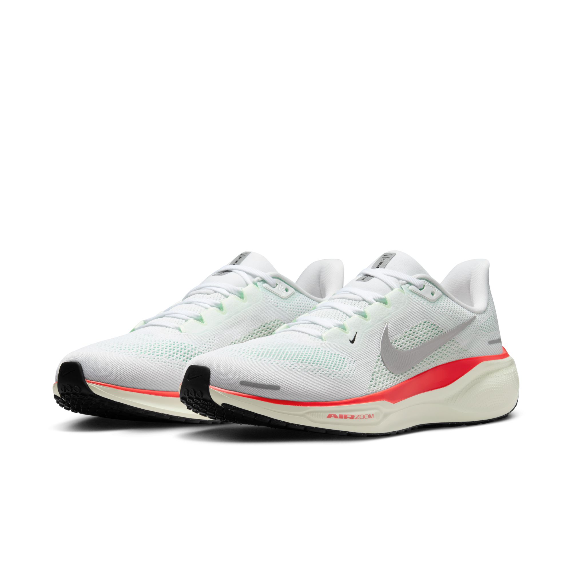Pegasus 41 Herre 115/White/Barely Green/Bright Crimson/Metallic Silver