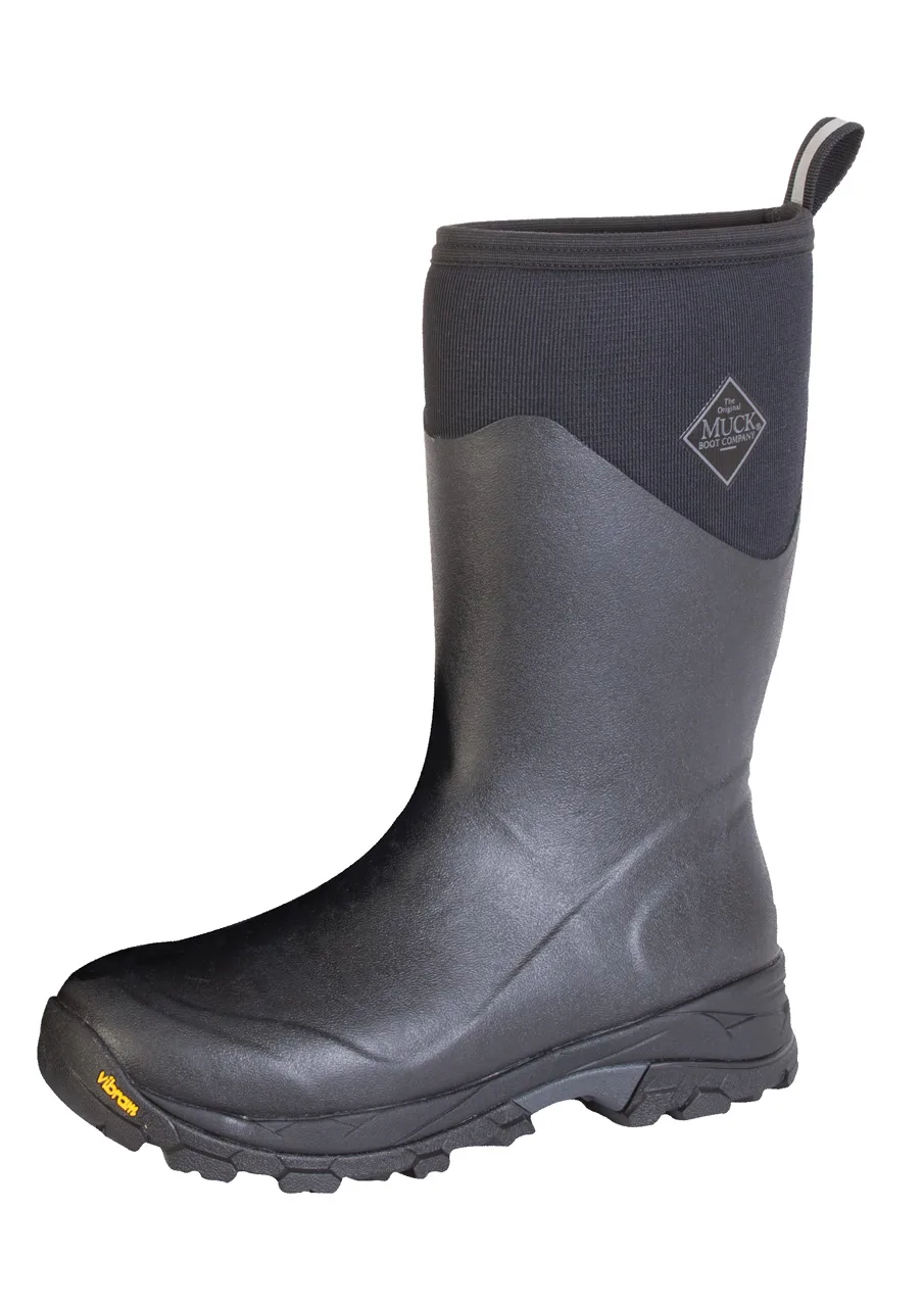 Muck Boot Arctic Grip mid Agat Sort