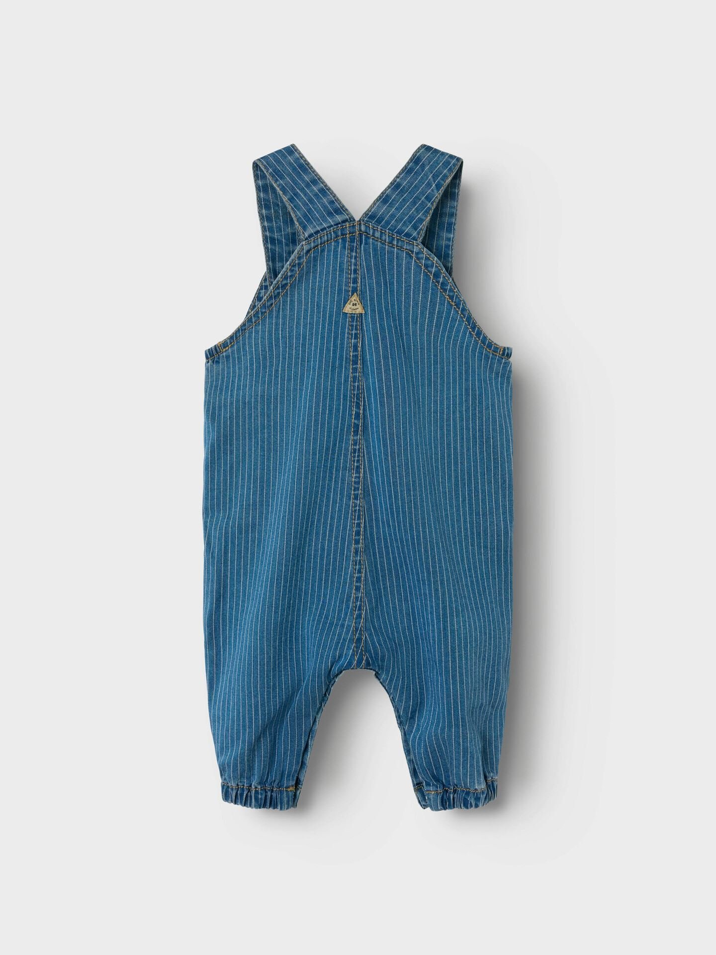 Devin Stripe Denim Overall