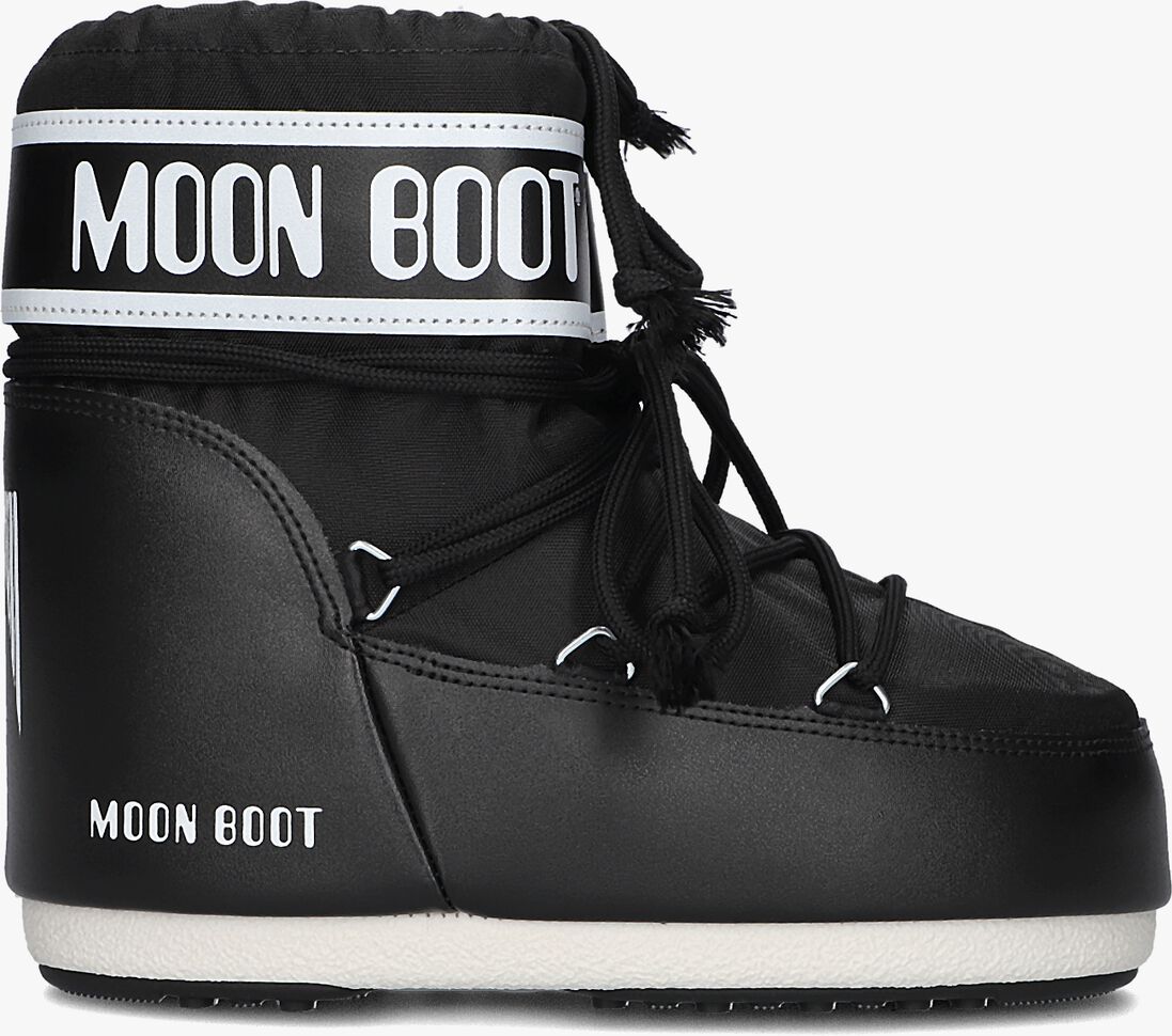MOON BOOT zwarte moon boot  icon low nylon