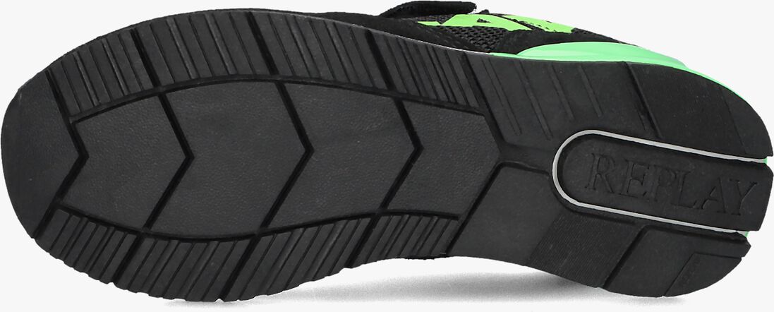 REPLAY zwarte replay lage sneakers shoot jr8
