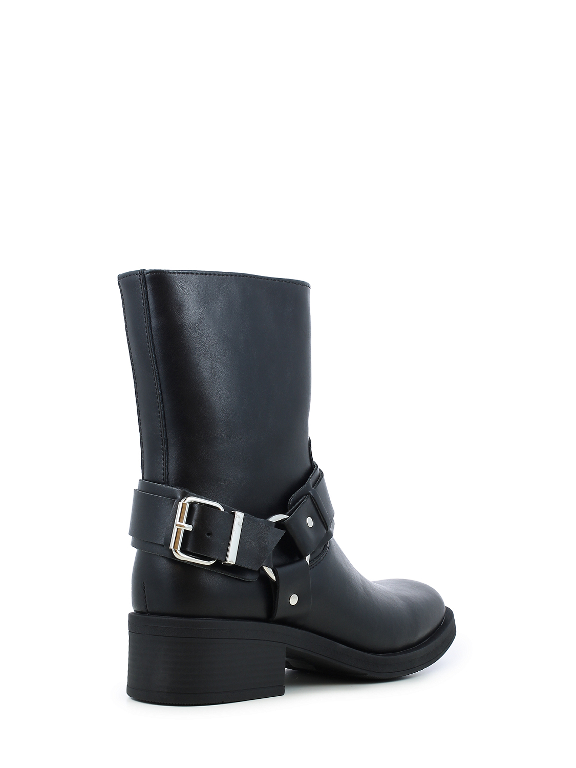 Duffy Rivoli Biker Boots Leather