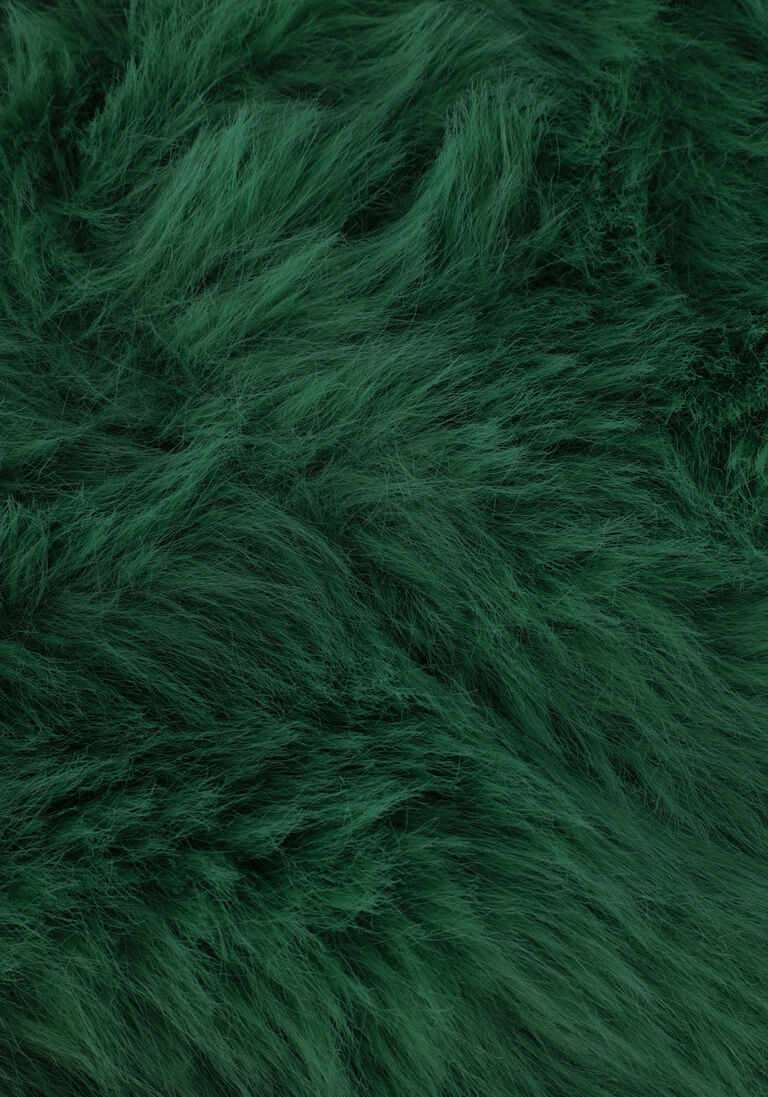 LIKE FLO groene like flo faux fur jas f209-5398