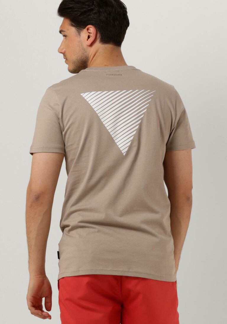 PUREWHITE taupe purewhite t-shirt pure logo tee
