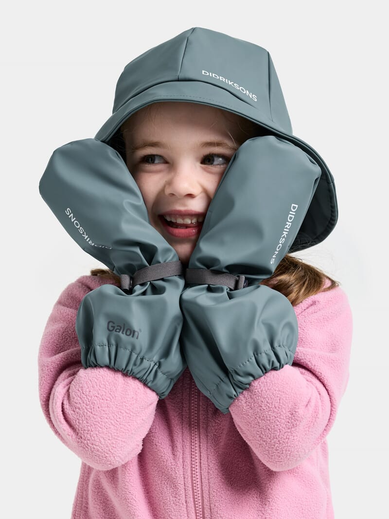 Glove Kids factory blue - Didriksons - Rumpetroll