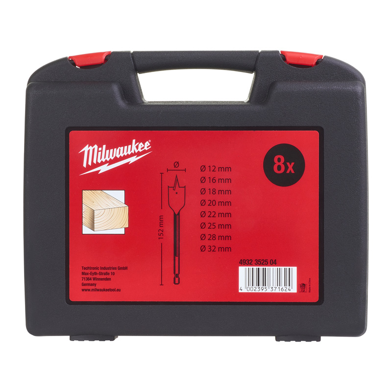 Milwaukee speedborenset 8-delig