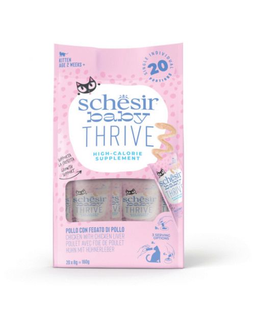 Schesir Baby Trive - Kattenvoer - Kip 160 g