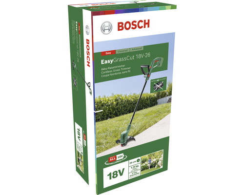 BOSCH EasyGrassCut 18V-26 Accu Grastrimmer (zonder accu en lader)
