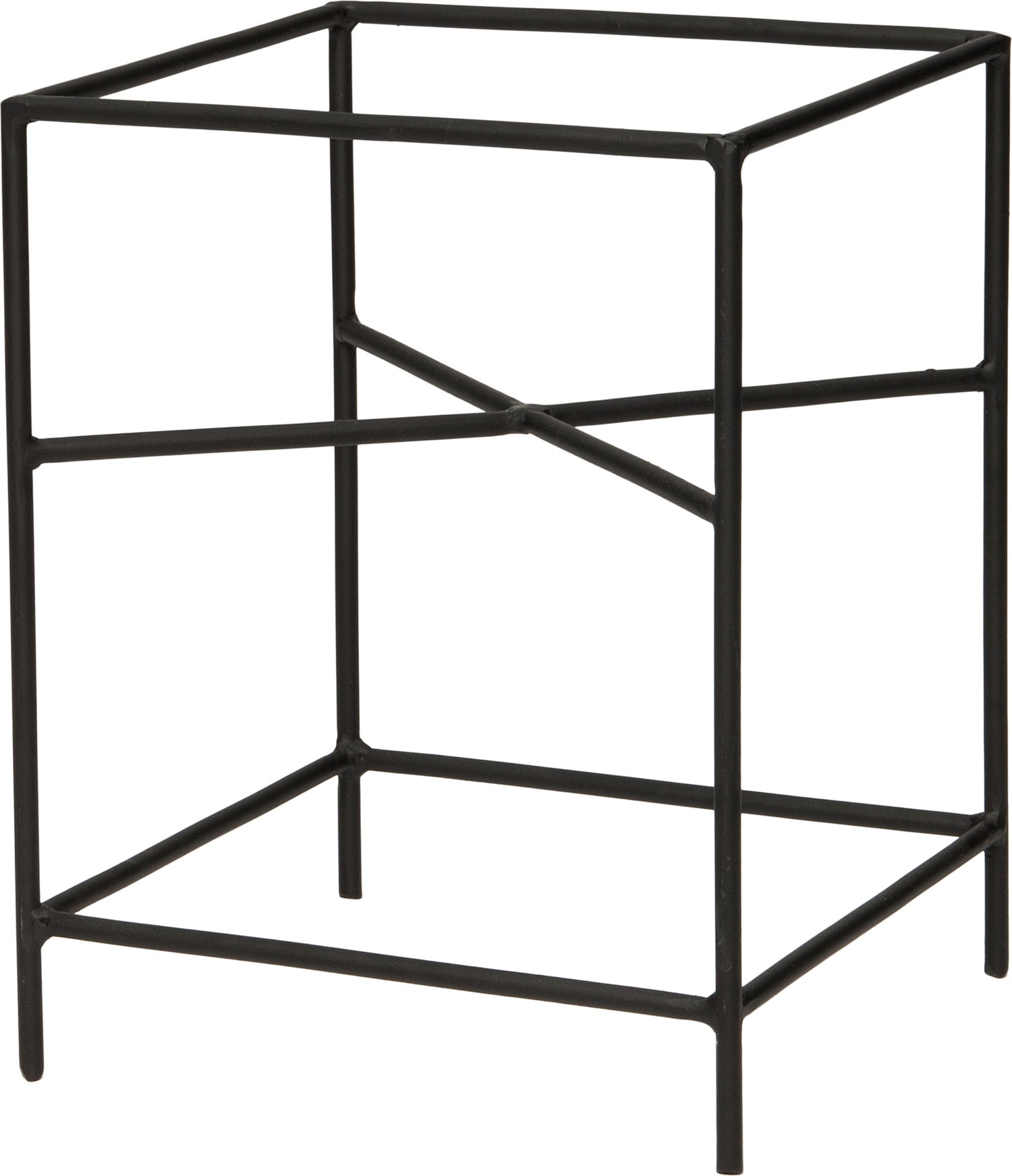 Intratuin plantenstandaard zwart 30 x 30 x 40 cm