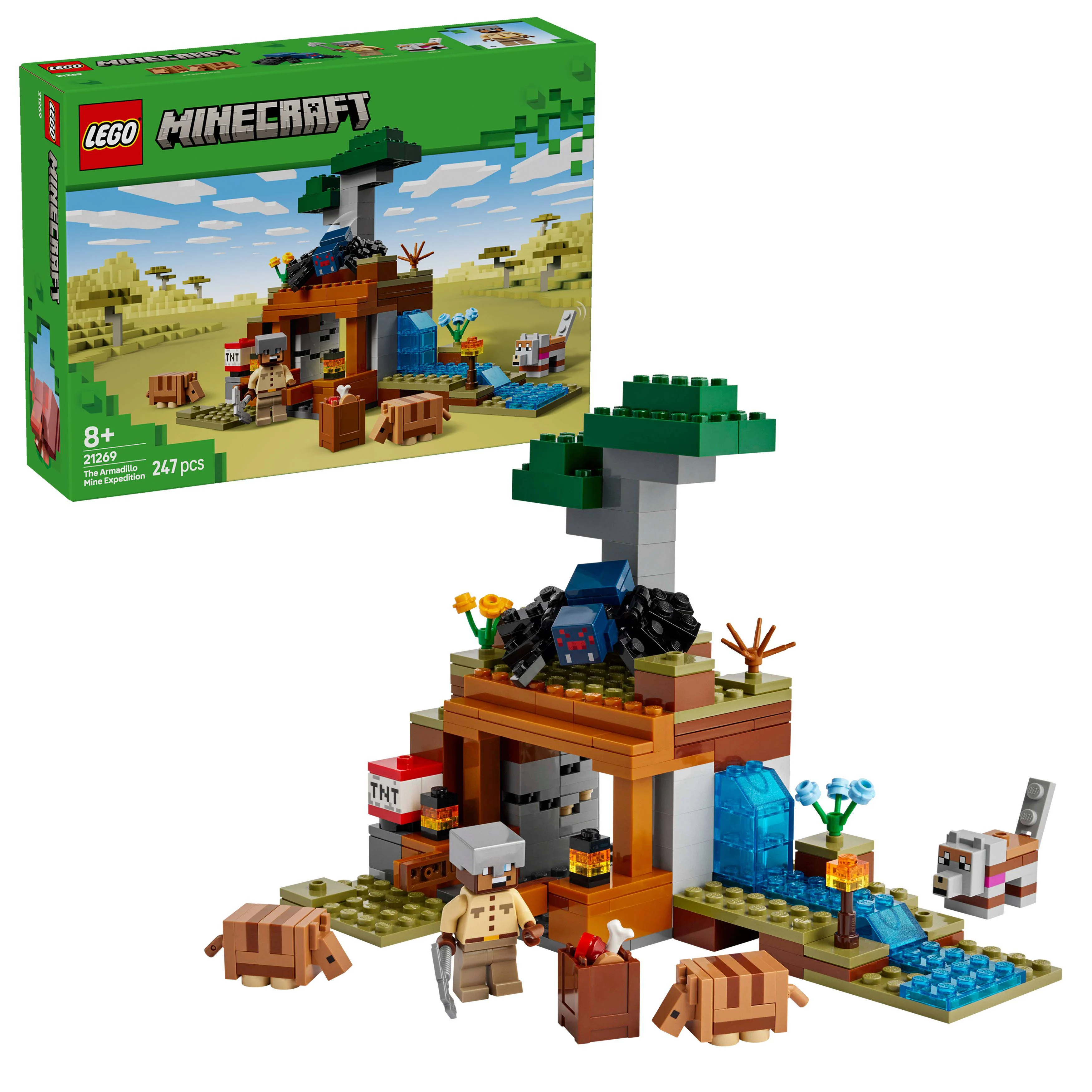 LEGO De gordeldieren bij de mijn 21269