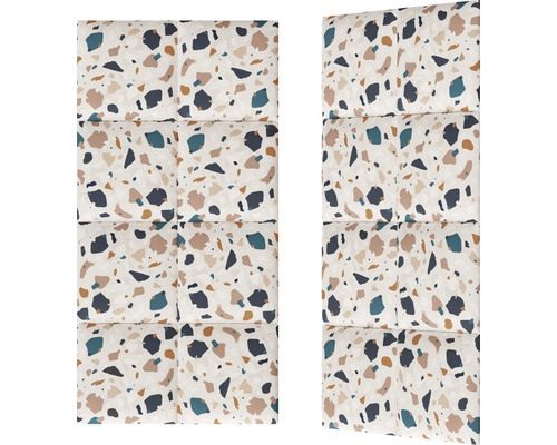 Wandkussen print Lastrico Terrazzo geweven look 30x30 cm