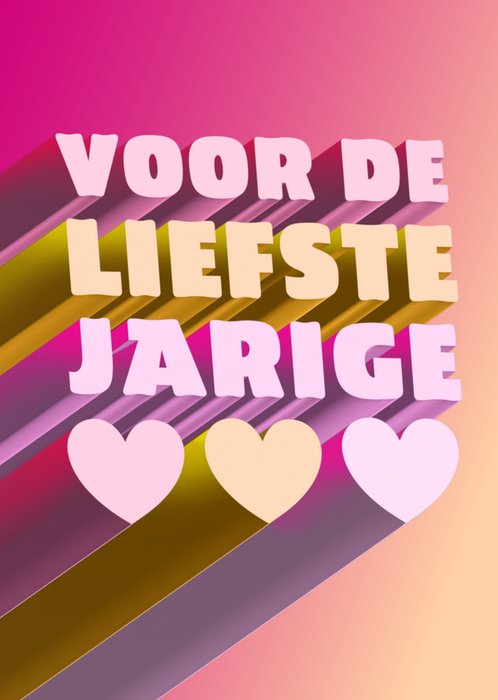 Greetz | Verjaardagskaart | liefste jarige