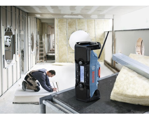 Bosch GPB 18V-2 SC DAB+ accu-bouwradio, zonder accu en lader