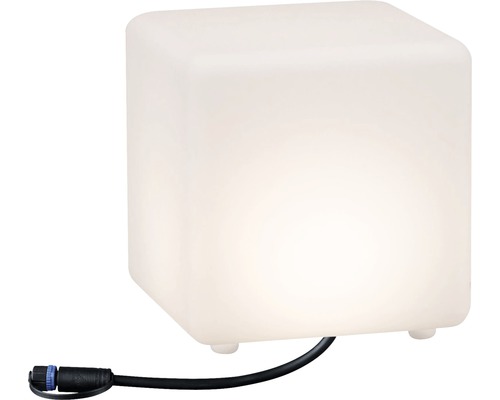 Paulmann Plug & Shine ZigBee RGBW IP65 2.8W 110 lm Cube wit 230/24 V - Compatibel met SMART HOME van hornbach