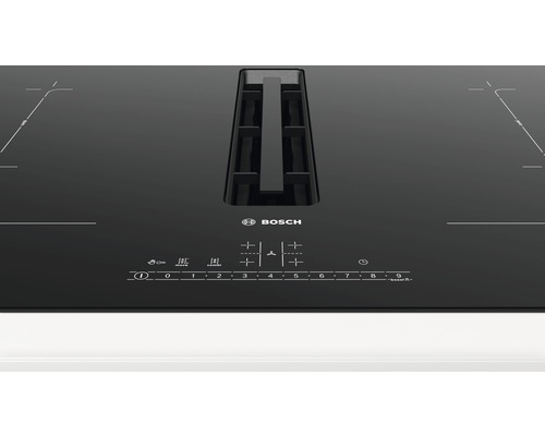 Bosch inductiekookplaat met geïntegreerde afzuigkap, 802 x 522 mm, 4 kookzones, PVQ811F15E
