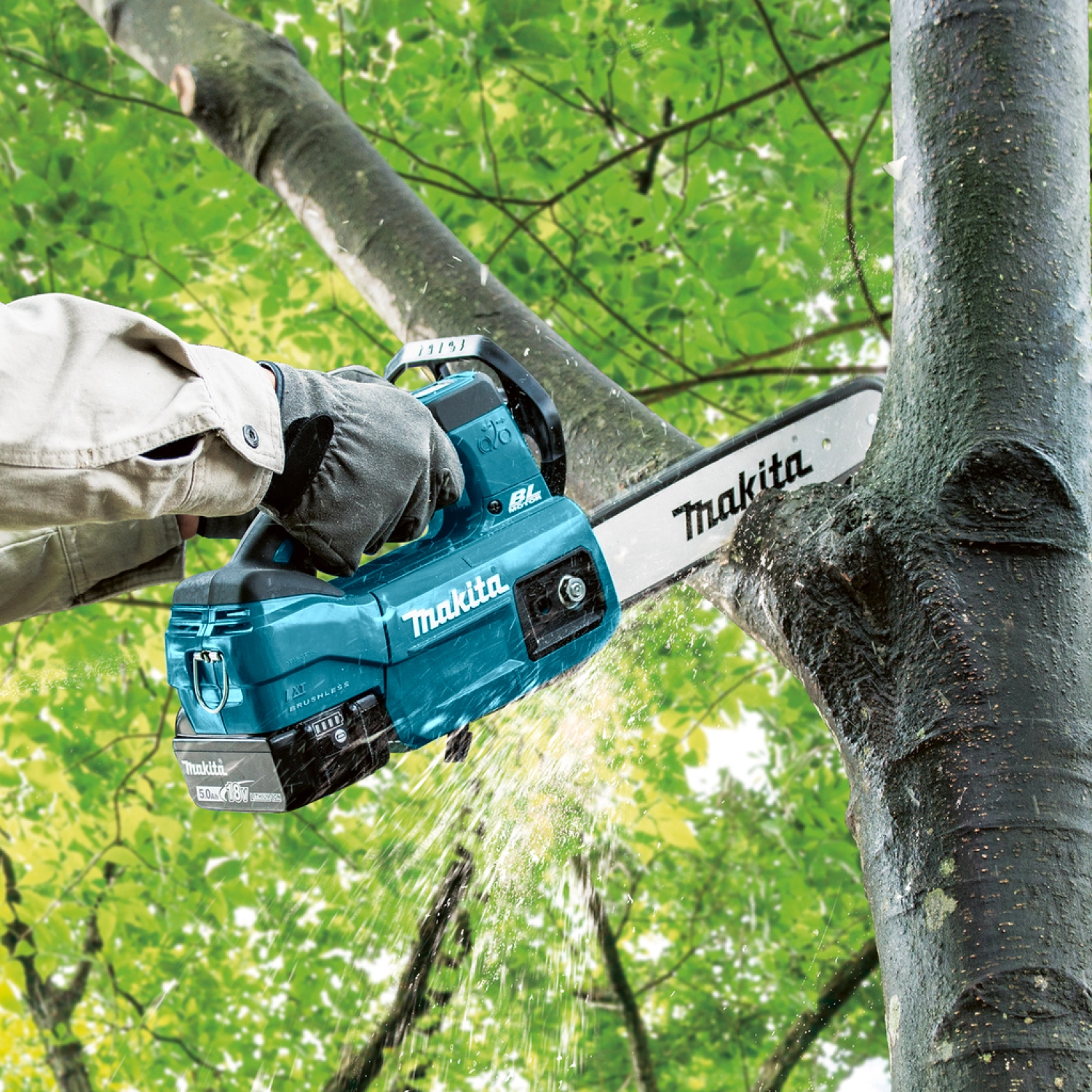Makita DUC254Z001 LXT 18V Li-Ion accu Tophandle kettingzaag body - 25 cm