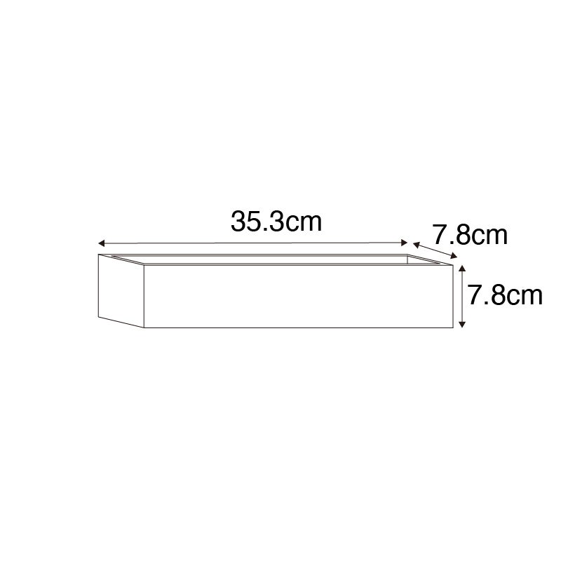 Moderne witte wandlamp met 2 lampen - Tjada Novo