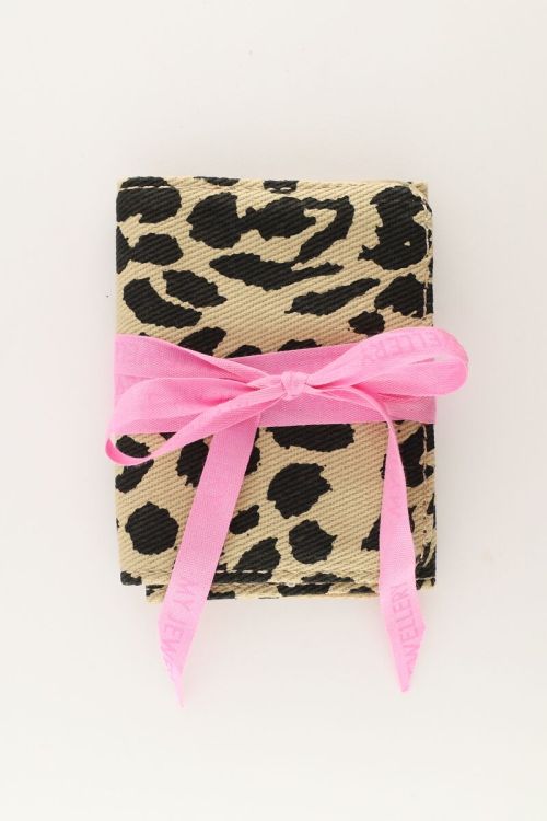 Panterprint jewellery purse