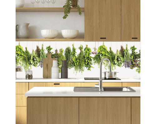 mySpotti Profix kruidenlijn keukenachterwand 100 x 60 cm PX-10060-1260-HB