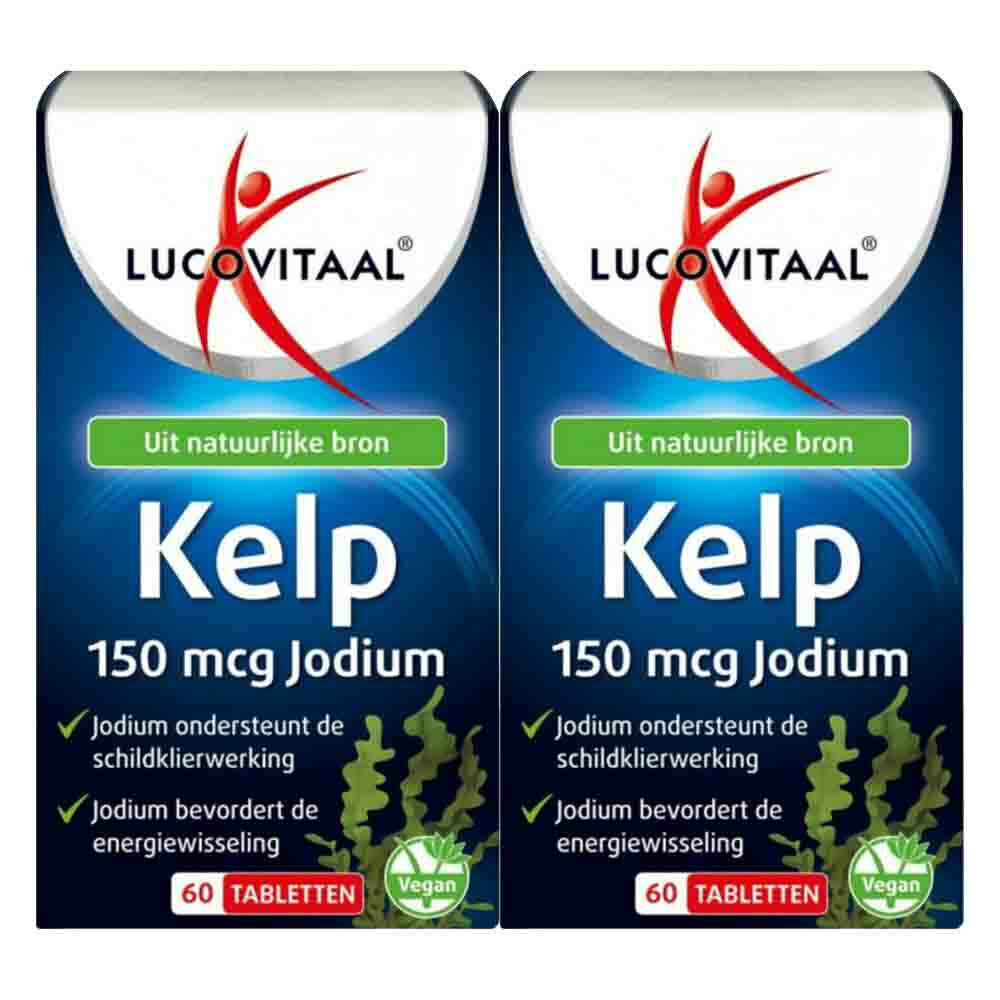 2x Lucovitaal Pure Kelp 60 tabletten