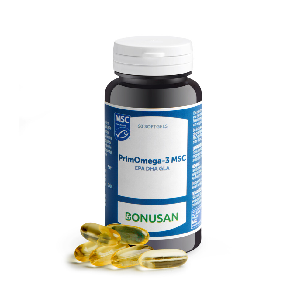 Bonusan PrimOmega 3 MSC 60 softgels